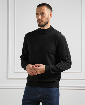 Cashmere&Whiskey Black woolen jumper 97397