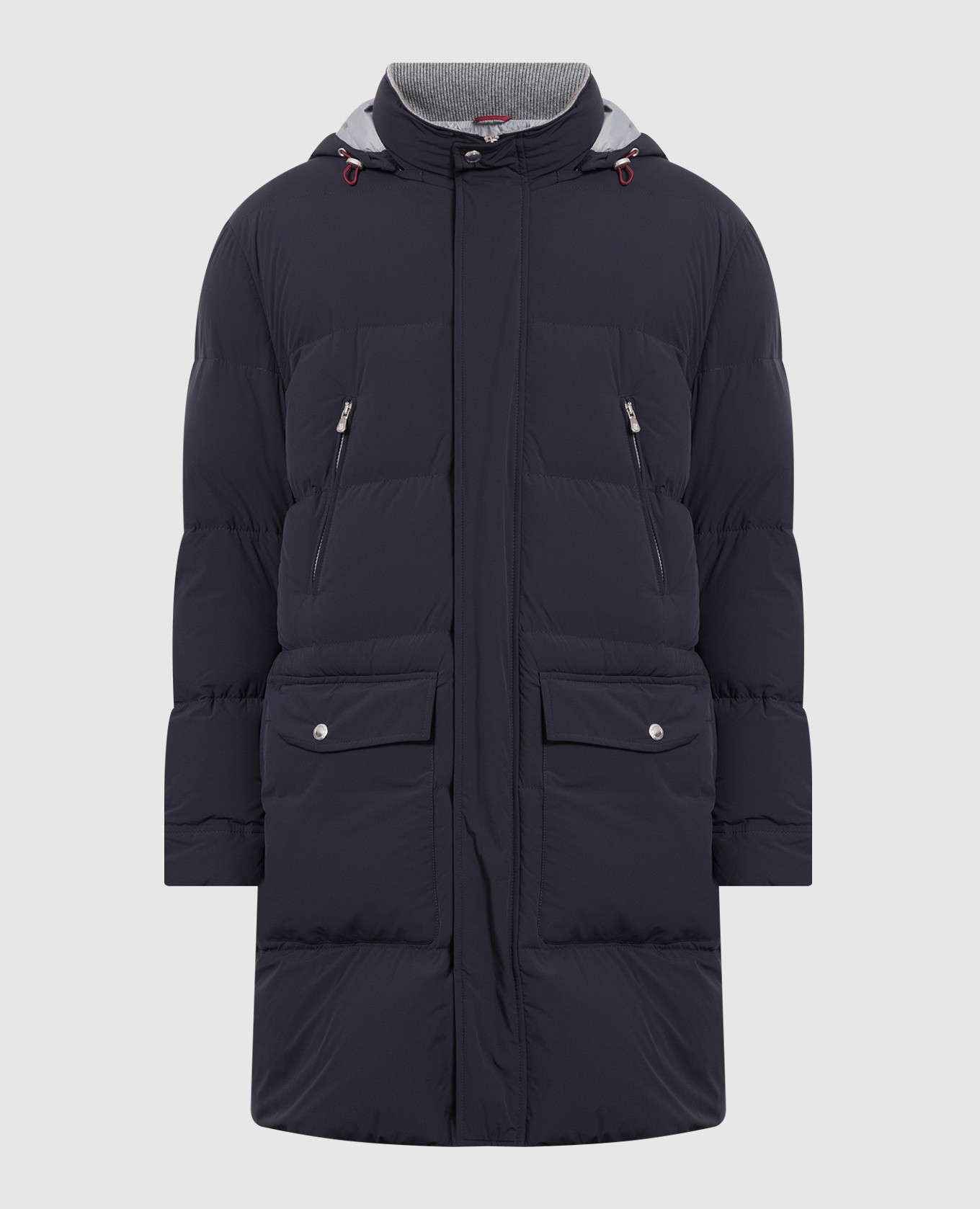 

Navy blue down jacket Brunello Cucinelli
