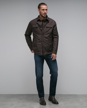 Tramarossa Blue jeans with a distressed effect 2074D526