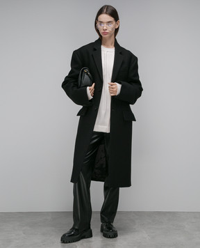 Gauchere White wool sweater P22327460451