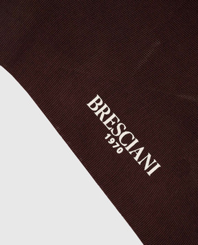 Bresciani Burgundy socks MC009UN0006XX