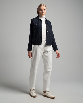 MooRER SANSA white jeans SANSA142