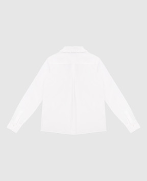 Dolce&Gabbana Children's white shirt with logo L55S83G7JJ2