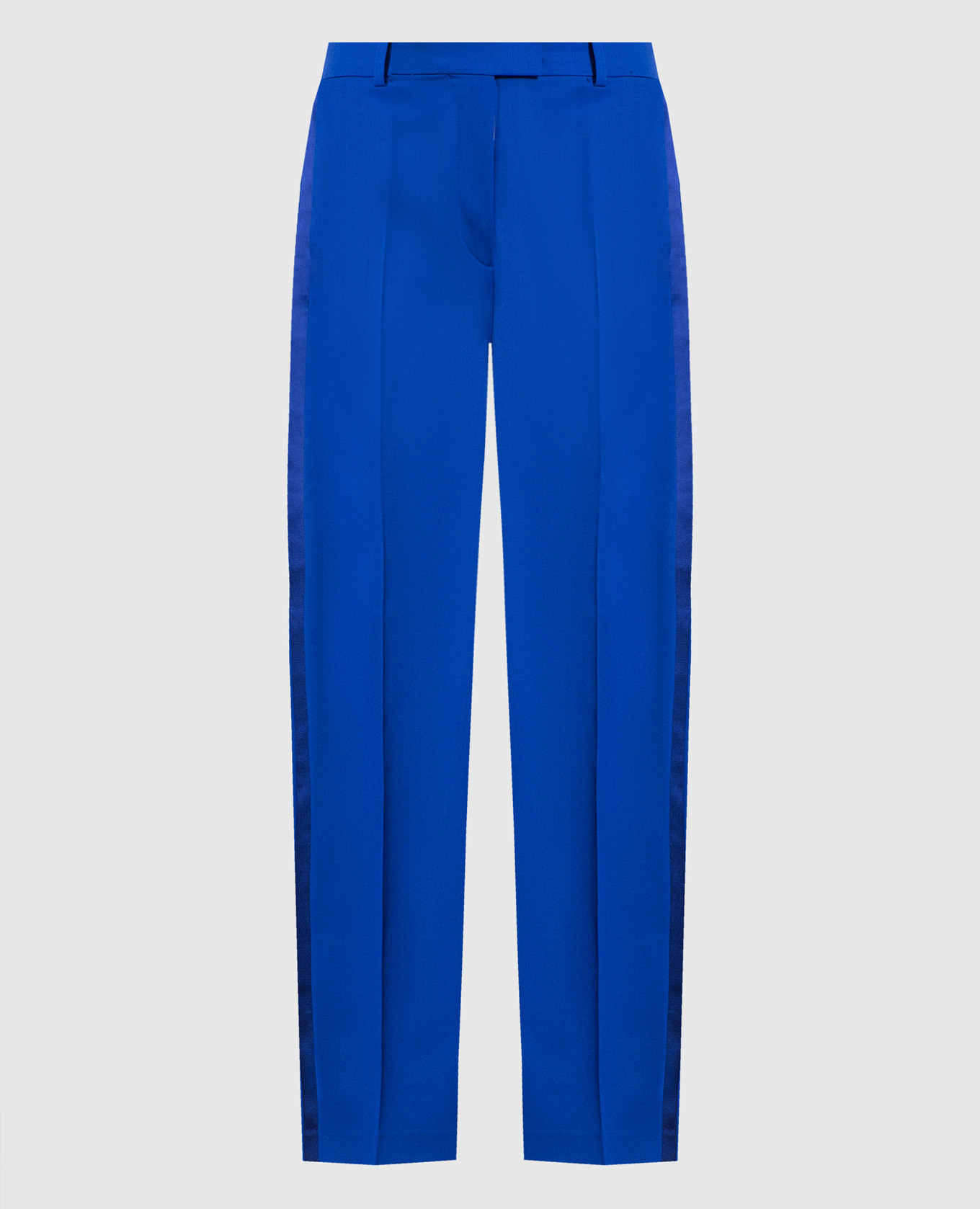 Blue wool loose fit trousers The Attico