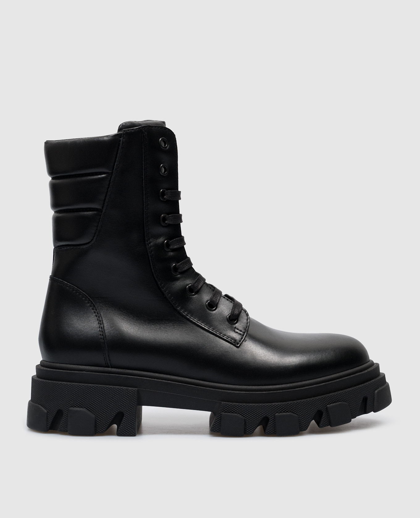 

Black leather boots Gia Borghini