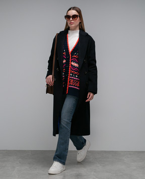 AGOLDE Blue flared jeans Nico with a distressed effect A91791255