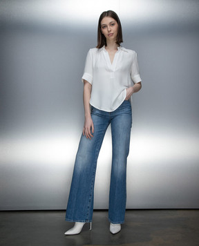 Dondup White blouse DC371IF0039DXXX