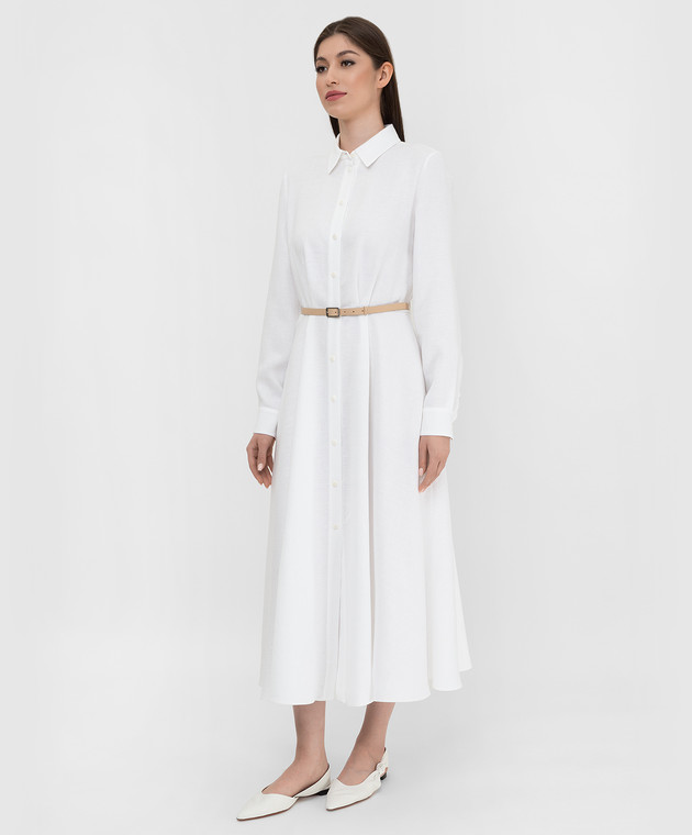 chinese dress ladies Loro Piana tunic shirt dress linen ladies  24/7 Clothing
