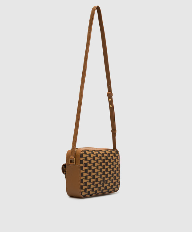 BALLY｜SHOULDER BAGS (PENNANT (WAU015TP046-I8D4O)) Bally Daniel Pennant-print Crossbody Bag | Pink | FARFETCH