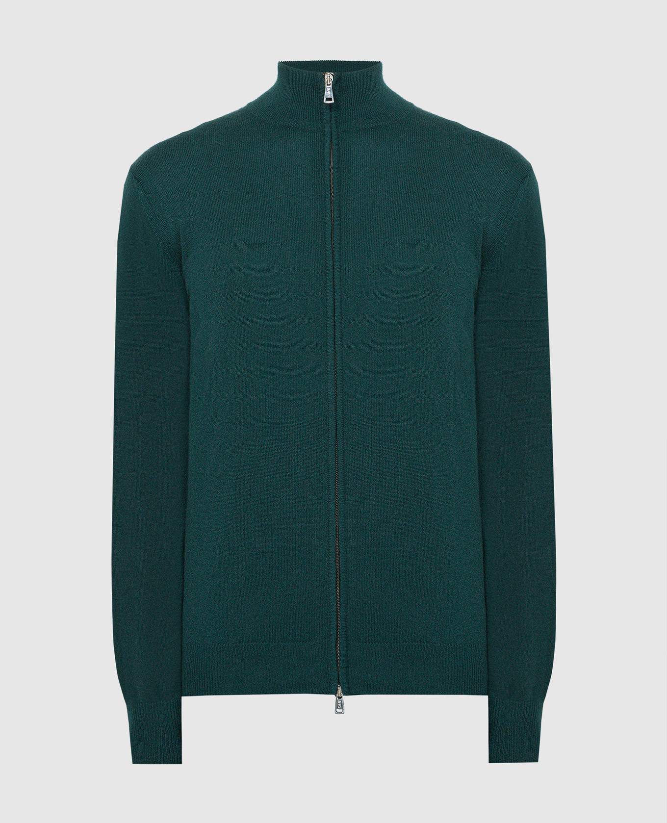 Green cashmere cardigan cashmere&whiskey
