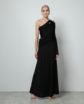 Twinset Black asymmetric dress 241TP2740