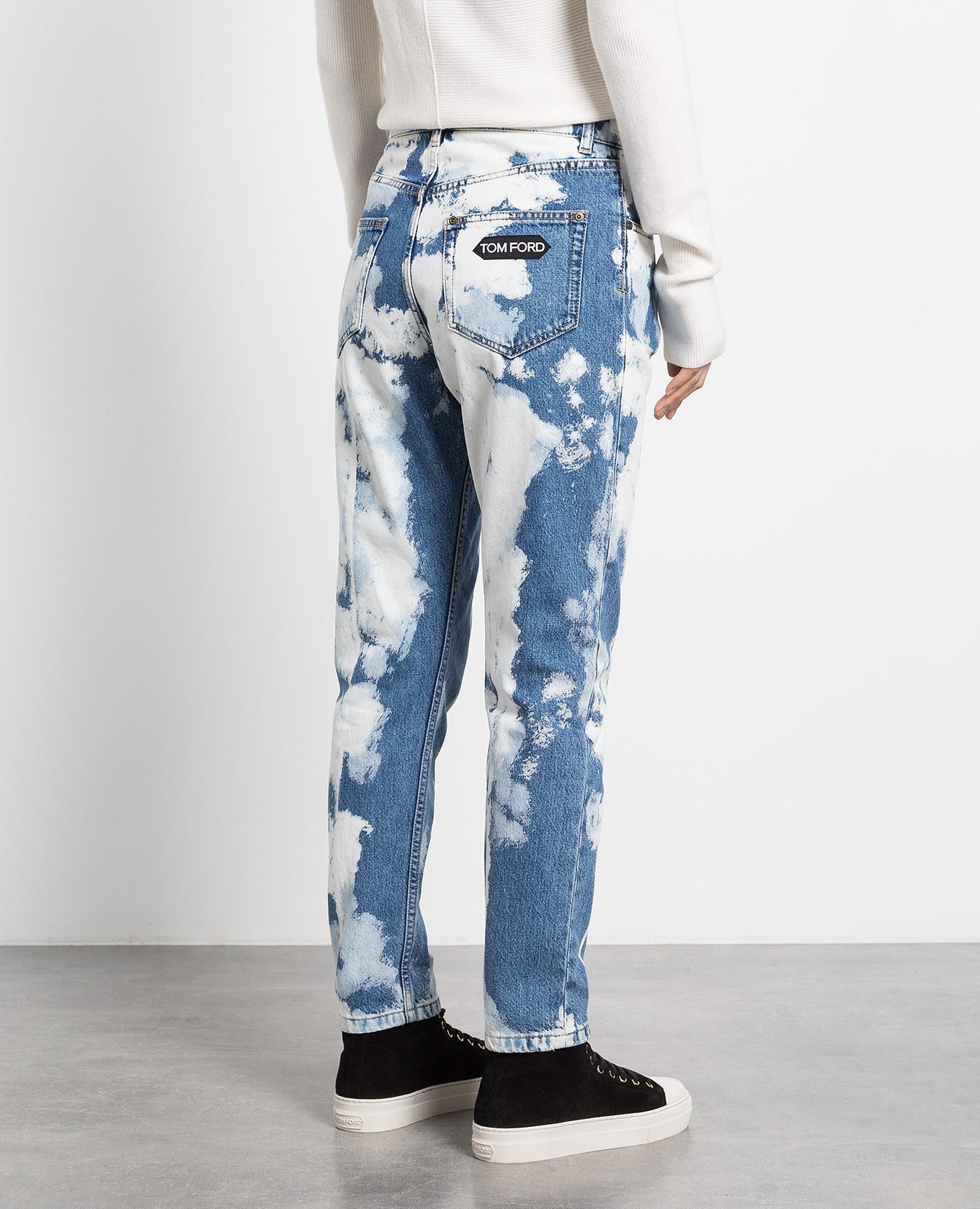

Tie-dye jeans Tom Ford, Blue