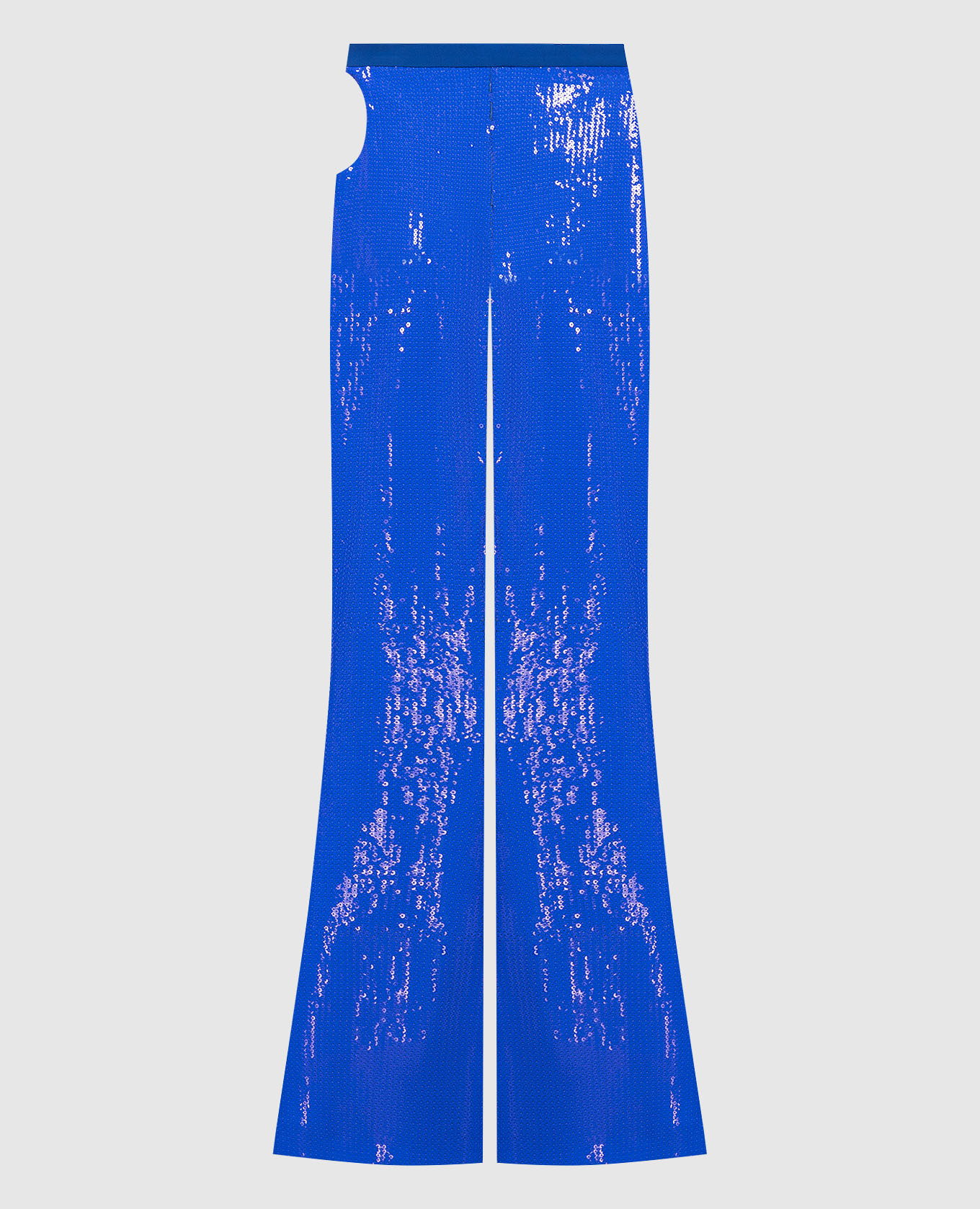 

Blue pants with sequins David Koma