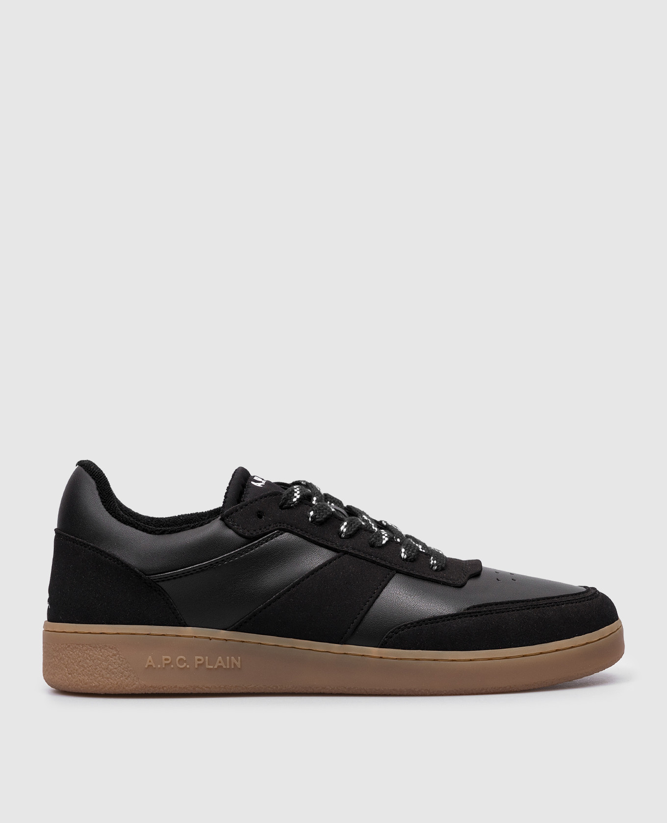 

Black combined sneakers A.P.C