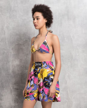 Palm Angels Miami Mix swimsuit bodice PWFH005S23FAB002