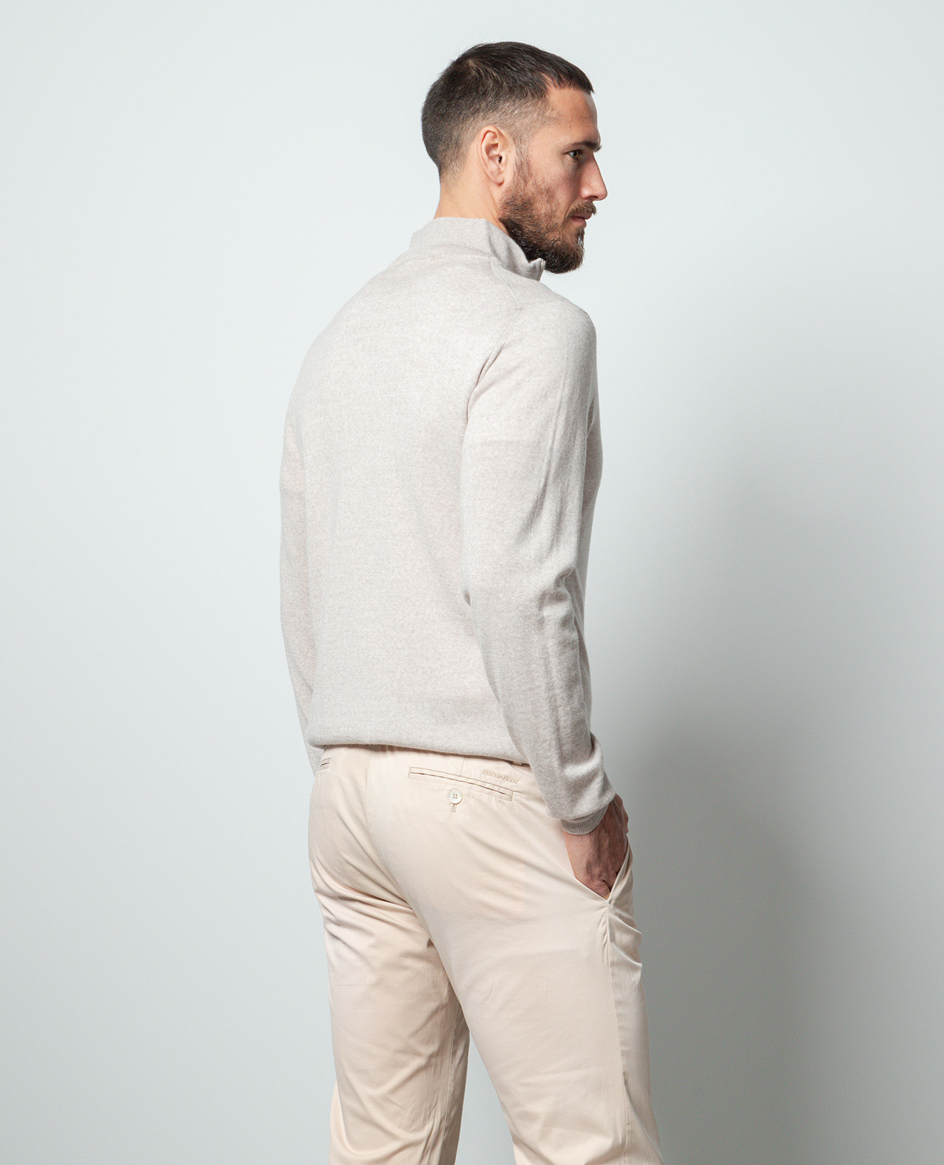 Beige woolen jumper Cashmere&Whiskey 4