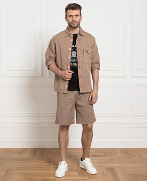 Brunello Cucinelli Brown shorts MP89LG0620