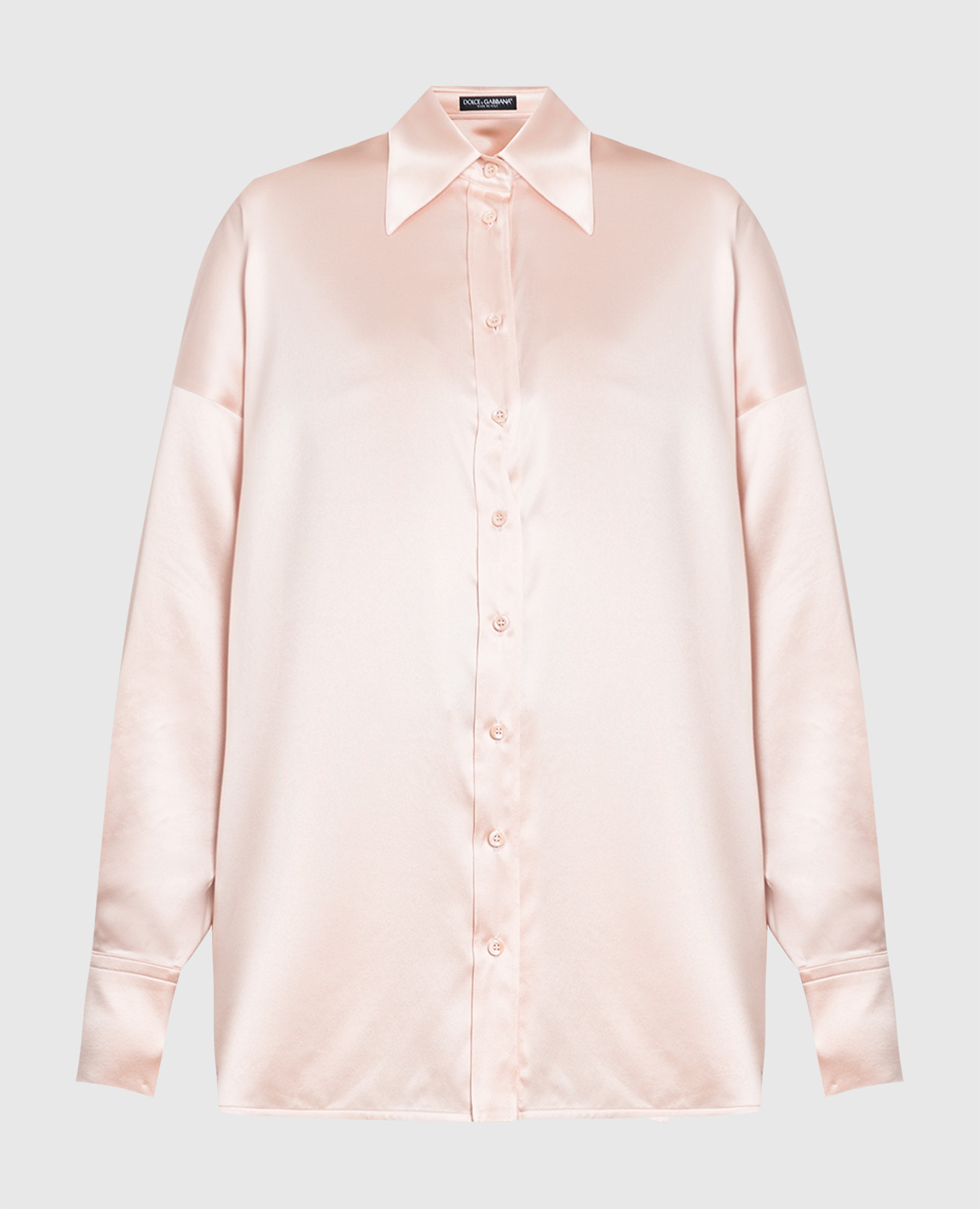 

Powder silk blouse Dolce&Gabbana, Pink