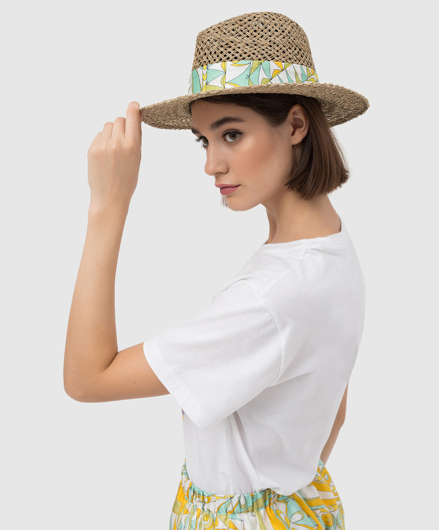 High quality Emilio Pucci straw hat