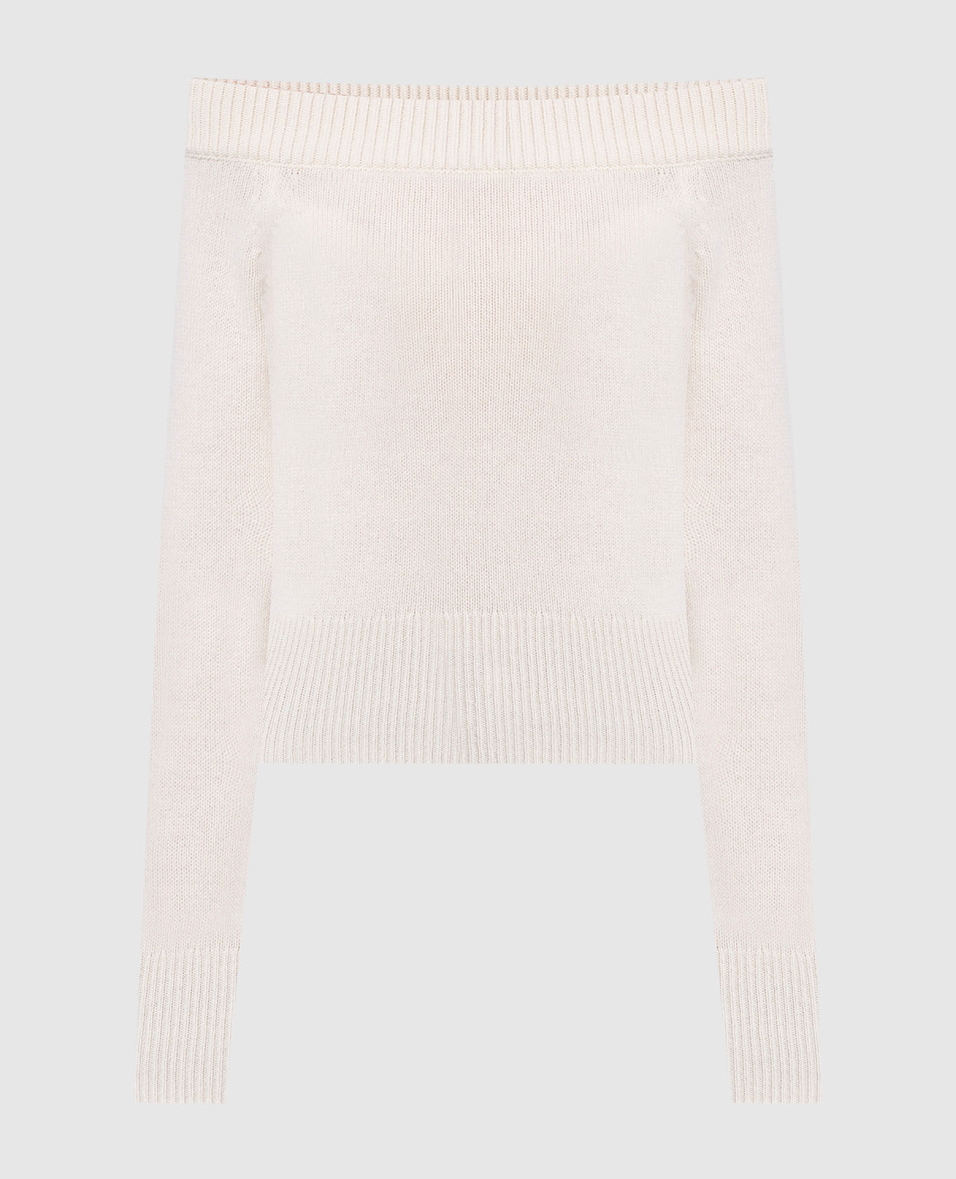 

Beige wool and cashmere jumper Alexander McQueen