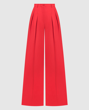 Michael Kors Red palazzos made of wool CPA7100189