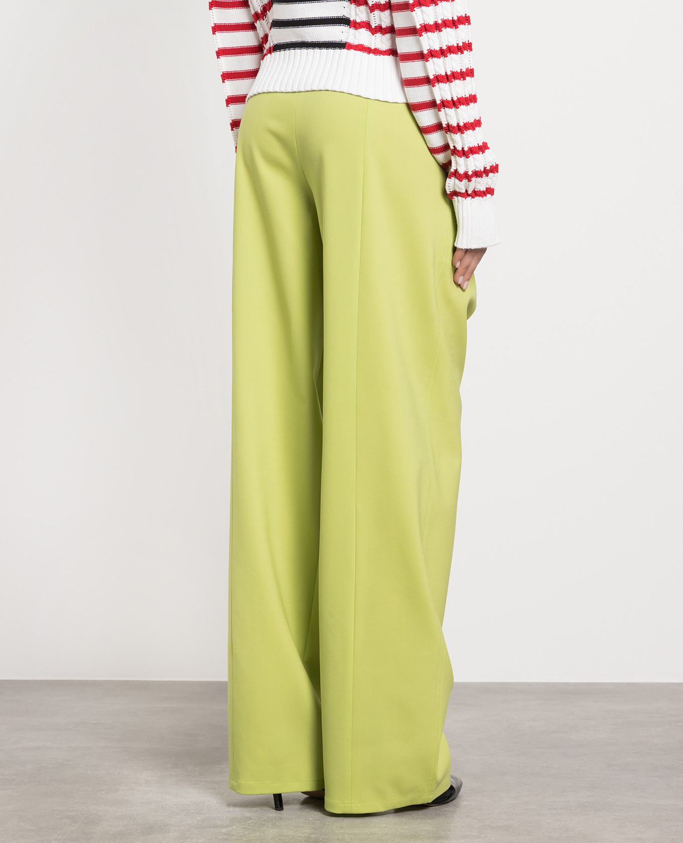 Green pants made of wool Philosophy di Lorenzo Serafini