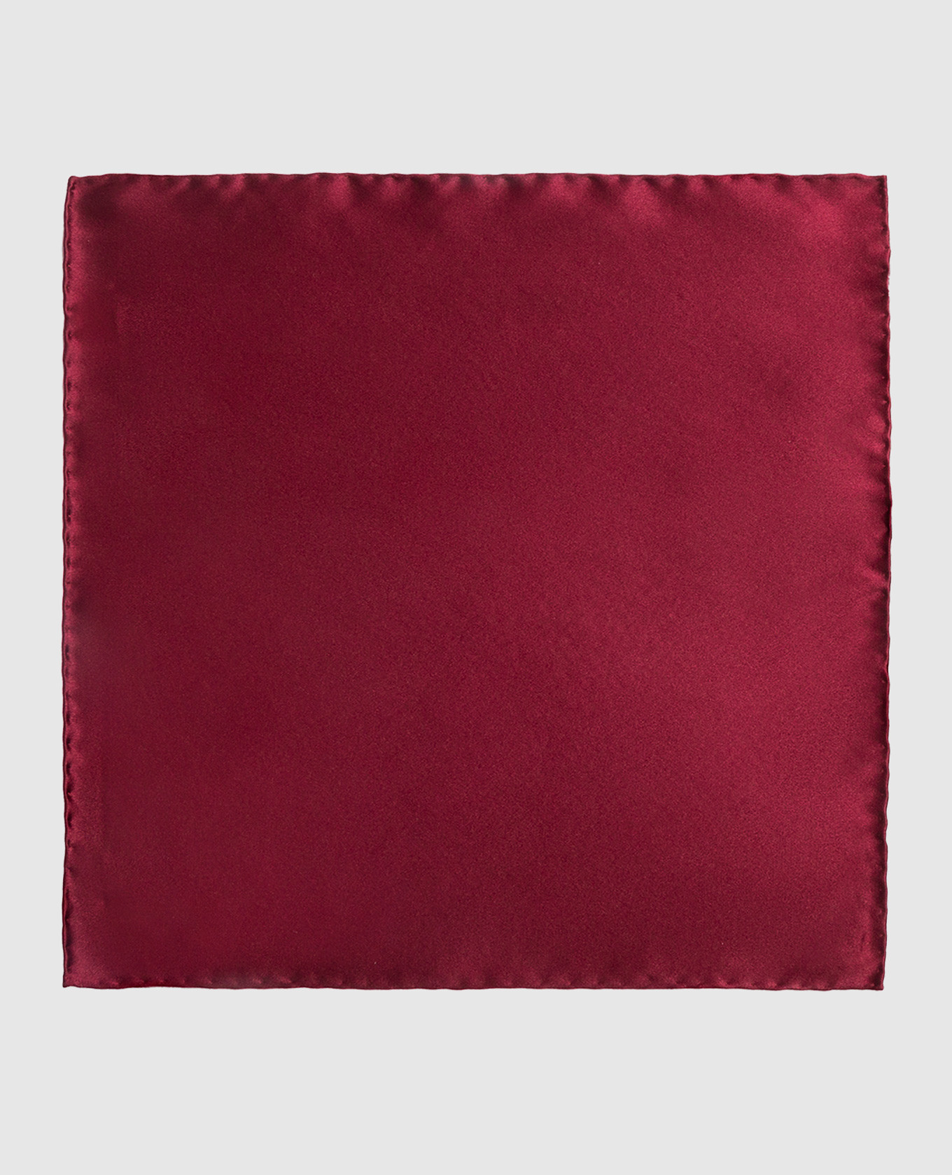 Children's burgundy scarf-pache made of silk stefano ricci