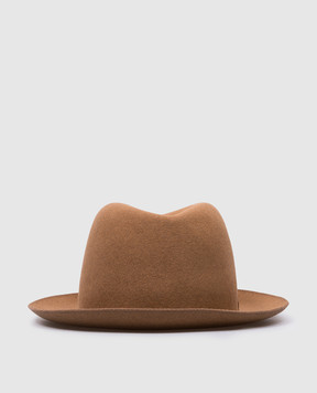 Borsalino Brown Claudio Traveler hat 390330
