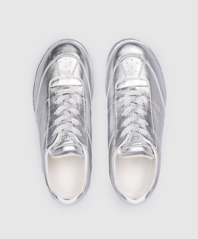 Maison margiela scarpe argento hotsell