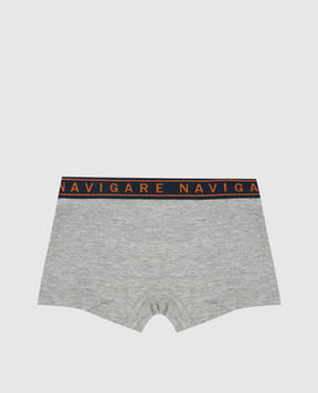 RiminiVeste Navigare children's gray boxer briefs B2950ZB