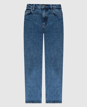 Philosophy di Lorenzo Serafini Blue jeans with logo embroidery A03040730