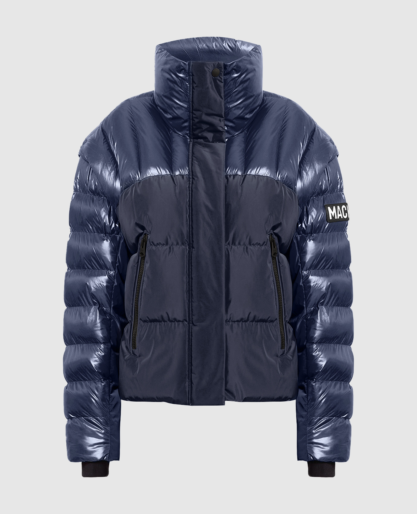

Blue Vesna down jacket with logo Mackage, Синий