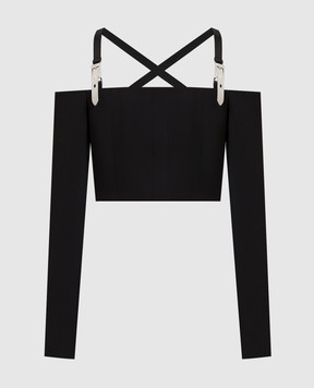 David Koma Black top RE23DK08T