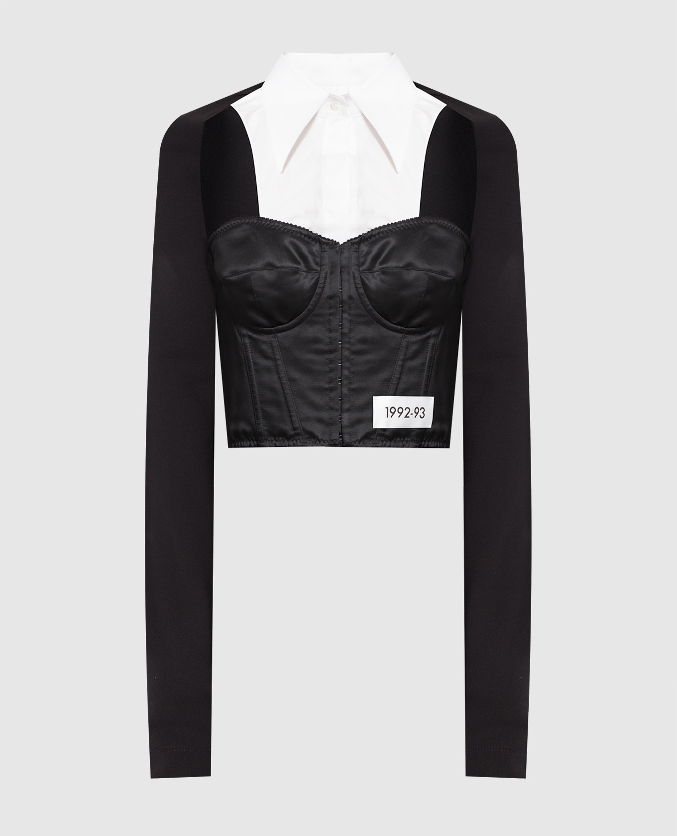 

Black blouse with a corset Dolce&Gabbana