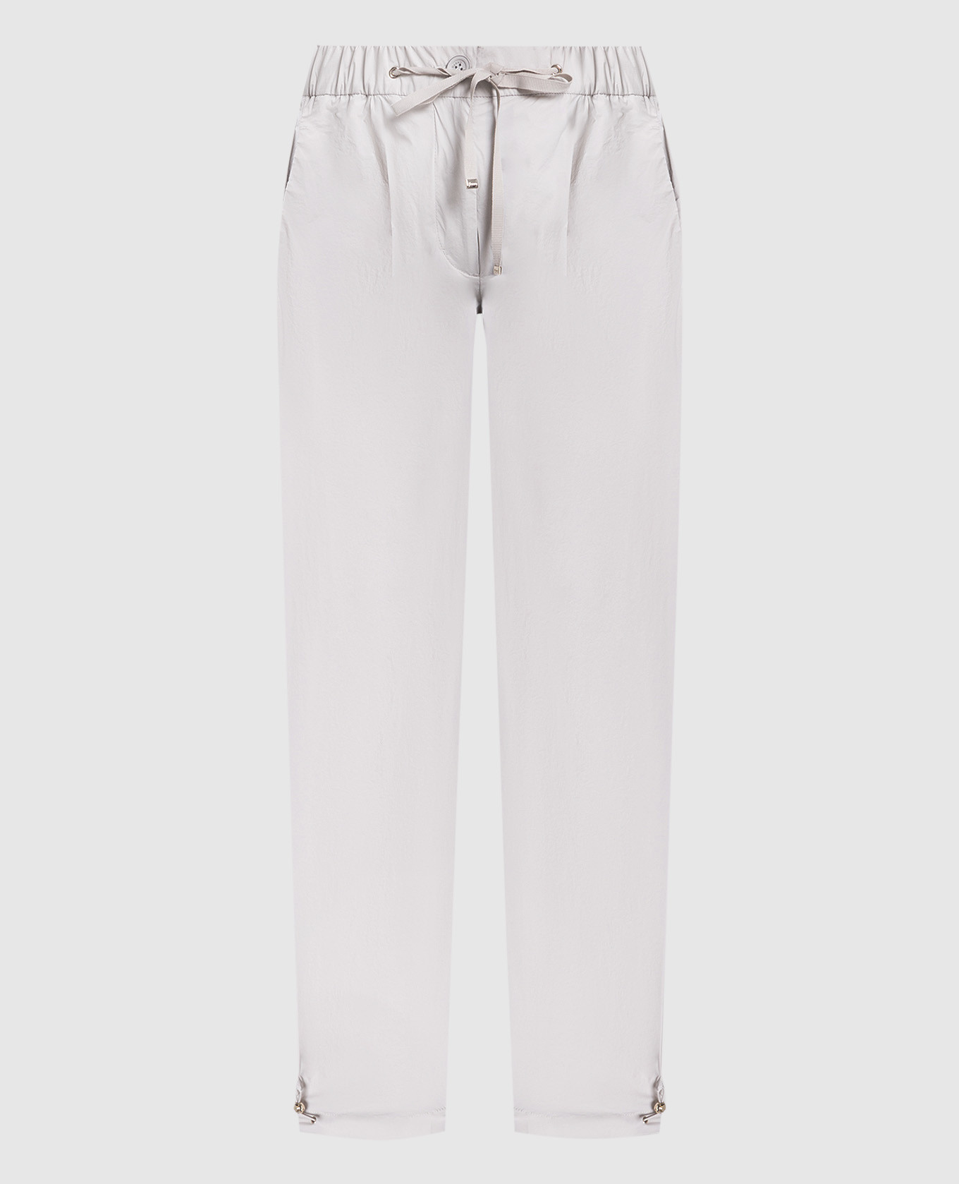 

Gray pants with logo Herno, Grey