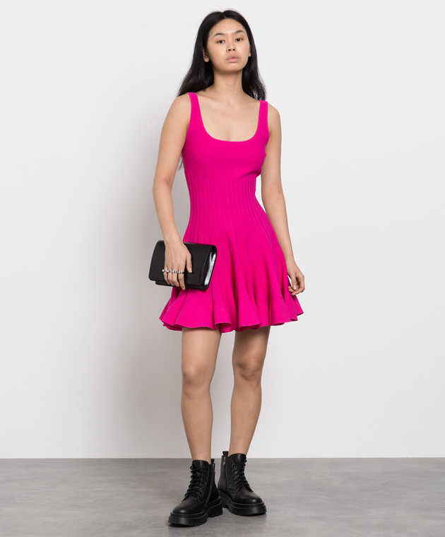 Alexander mcqueen pink dress best sale