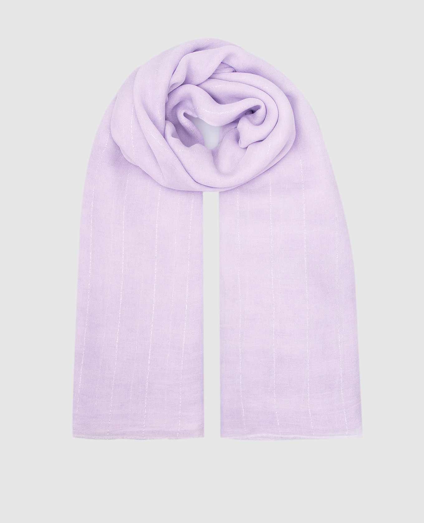 

Lilac scarf with lurex Peserico, Violet