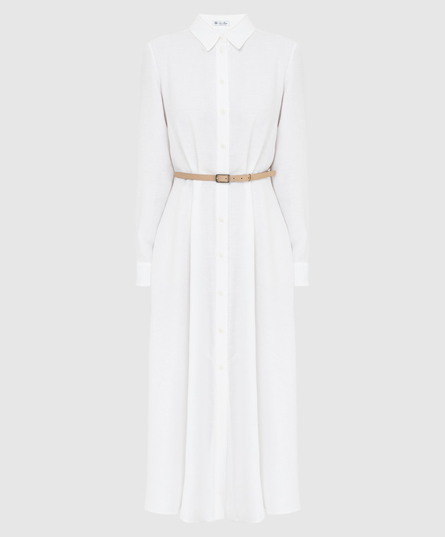 Loro Piana - Lucienne linen shirt dress FAM1977 - shop with European  delivery at Symbol
