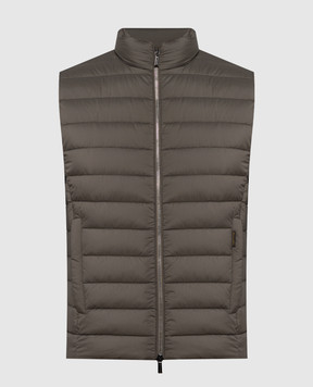 MooRER CALAF khaki down vest CALAFS3