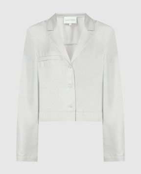 Lou Lou Studio ALOMA gray silk blouse ALOMA