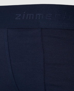 Zimmerli Pureness blue logo boxer briefs 7001343