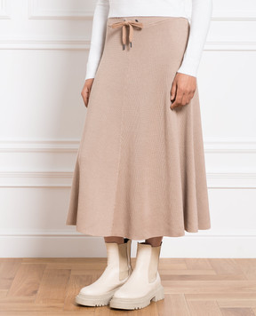Brunello Cucinelli Brown skirt M19189569P