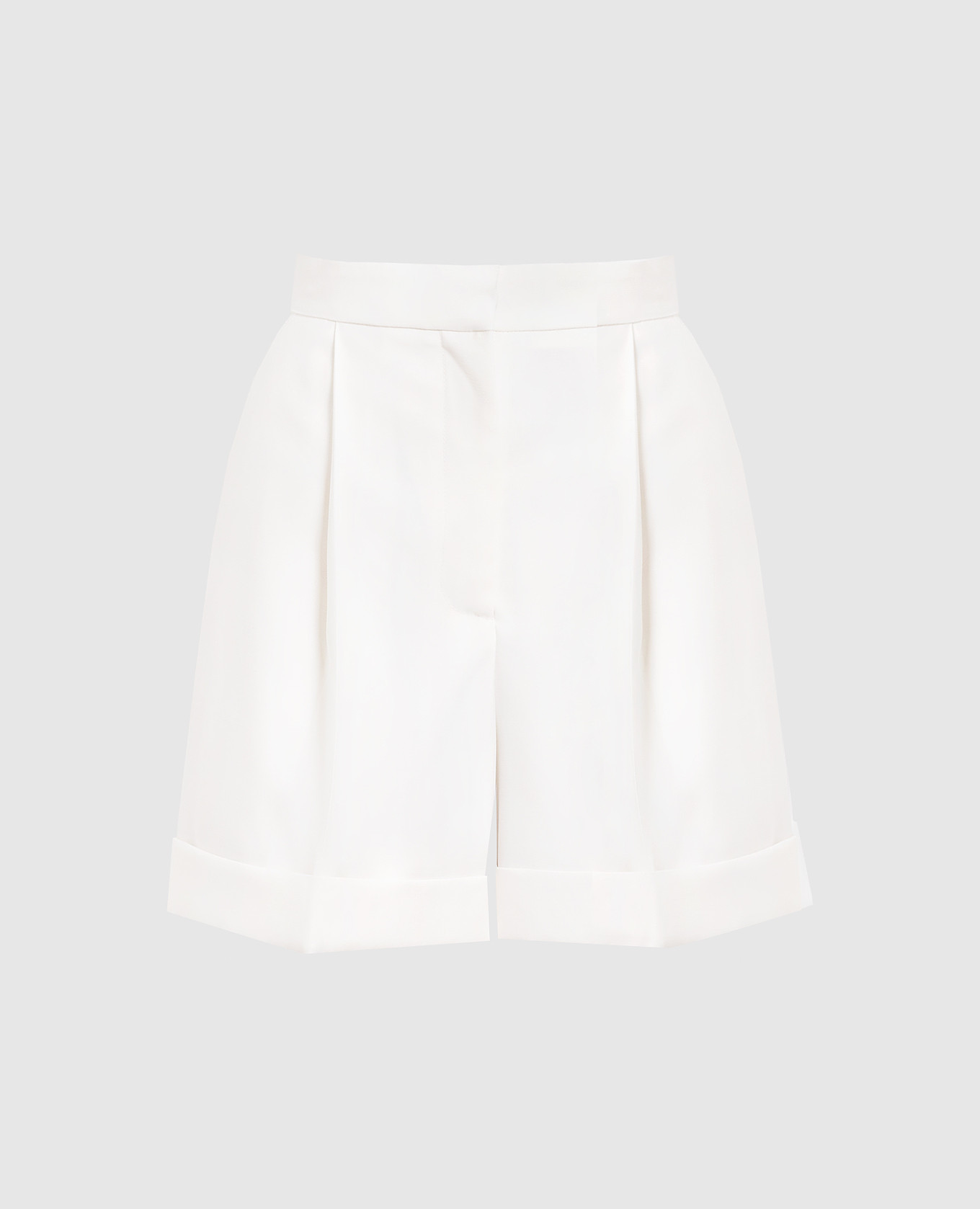 

White wool shorts Alexander McQueen