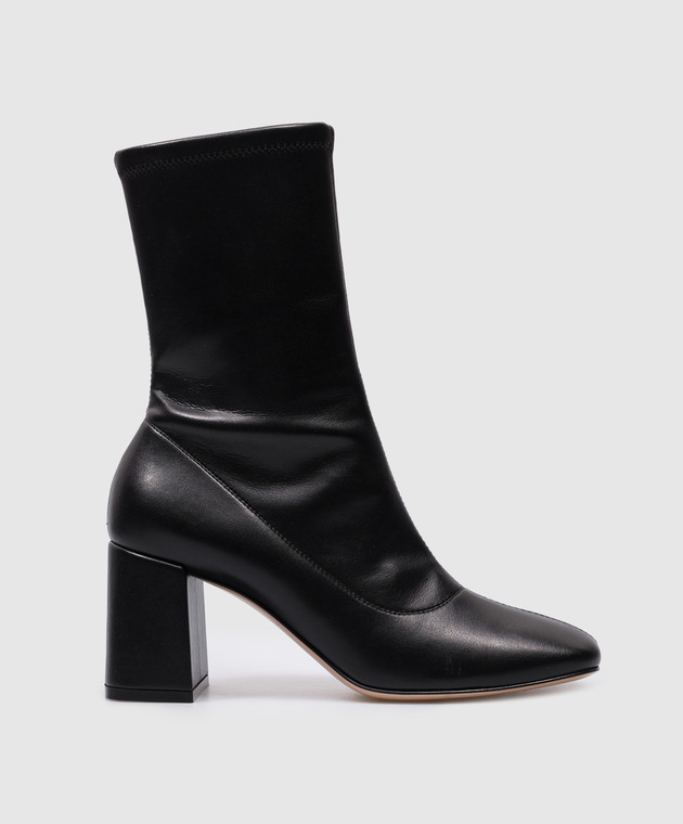 Gianvito Rossi Lyon black leather ankle boots G7339770RIC buy with Sweden delivery at Symbol