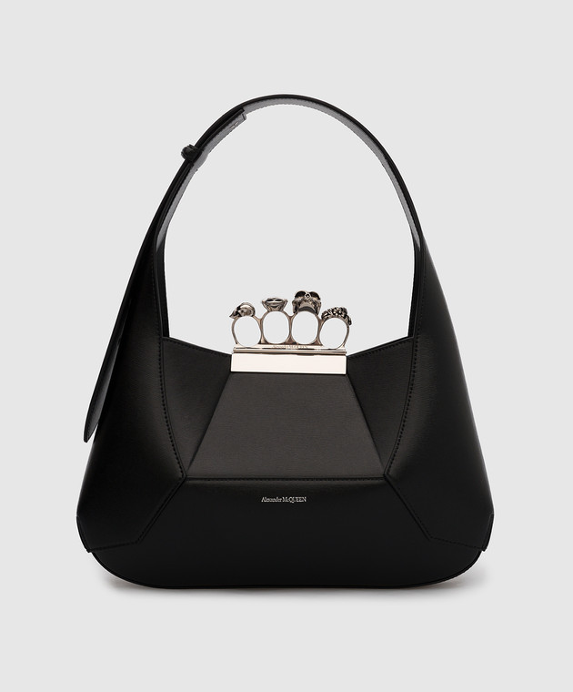 トートバッグ ALEXANDER MCQUEEN WOMAN HANDBAGS NWT Alexander McQueen Women's The Bundle in Black/white