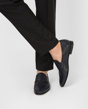 Barrett Perforated leather loafers 131U0165
