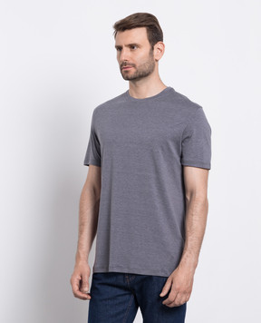 ISAIA Gray T-shirt MCI154JP001