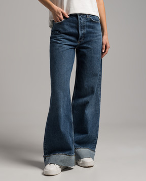 AGOLDE Blue flare jeans Dame Jean A91591206