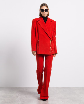 Materiel Red pants MPF23MA409PAFR