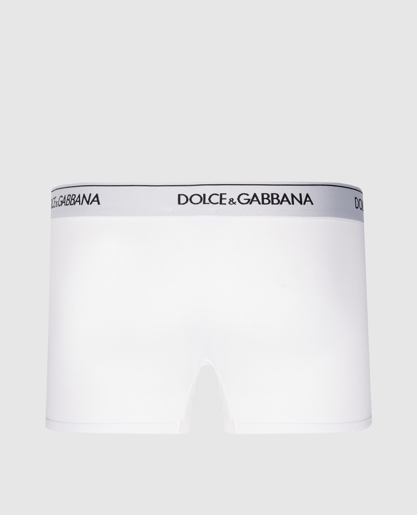 

A set of white boxer briefs with a logo pattern Dolce&Gabbana